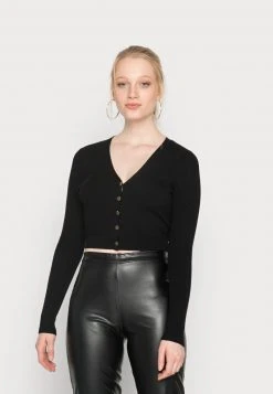 Auslauf 🔥 Even&Odd Damen Strickjacke - 8black ✨