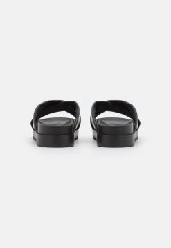 Neu 🎁 Even&Odd Damen Pantolette Flach - Black 🎉 -Even Od Verkaufe 02271b800e344844b133d429d8a60032