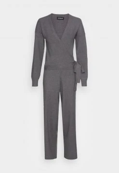 Coupon 🔔 Even&Odd Damen WRAPPED CARDIGAN SET - Strickjacke - Mottled Dark Grey 💯 -Even Od Verkaufe 041530c899c34755988d274499078e28