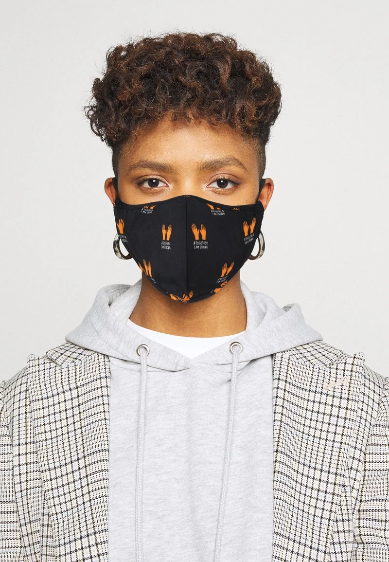 Blitzangebot ✔️ Even&Odd Unisex 3 PACK - Stoffmaske - Multi/black ✨ 3 Blitzangebot ✔️ Even&Odd Unisex 3 PACK - Stoffmaske - Multi/black ✨