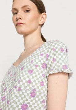 Besorgen ✨ Even&Odd Damen T-Shirt Print - White/green 🥰 -Even Od Verkaufe 04f8601986fb4220a5d8453e802459ed