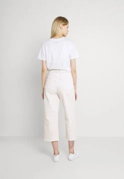 Budget 👏 Even&Odd Wide Leg Cropped Jeans - Jeans Straight Leg - White | Damen 👏 9 Budget 👏 Even&Odd Wide Leg Cropped Jeans - Jeans Straight Leg - White | Damen 👏 -Even Od Verkaufe 057c36d45cf14c3c93130669e107ee29