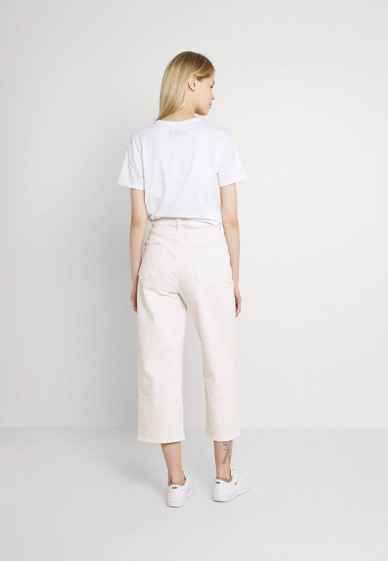 Budget 👏 Even&Odd Wide Leg Cropped Jeans - Jeans Straight Leg - White | Damen 👏 5 Budget 👏 Even&Odd Wide Leg Cropped Jeans - Jeans Straight Leg - White | Damen 👏 – Bild 3