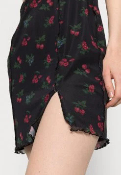 Bestpreis 😉 Even&Odd Damen Freizeitkleid - Black/lilac/blue ✔️ -Even Od Verkaufe 0596e8a6ad9f4c6e82651fff96b9b5da