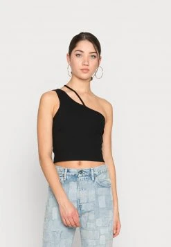 Auslauf 🔥 Even&Odd Damen Top - Black ⌛