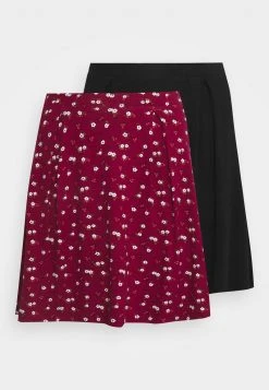 Bestes Angebot 🤩 Even&Odd Damen A-Linien-Rock - Black/bordeaux 🤩 -Even Od Verkaufe 0777bb48f3284c8381999bd04153fcab