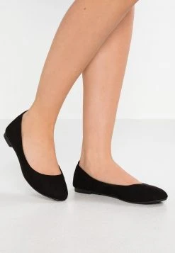 Bestes Angebot ⌛ Even&Odd Damen Klassischer Ballerina - Black 🌟