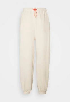 Schlussverkauf ❤️ Even&Odd Damen Loose Fit Joggers With Contrast - Jogginghose - Off-white ⌛