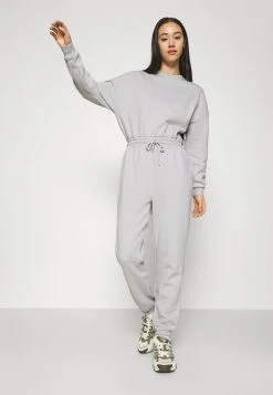 Coupon ✨ Even&Odd Damen SWEAT - Oversized Comfy - Jumpsuit - Light Grey 😉 -Even Od Verkaufe 0877860ee22c4a17a09873402f5b10be