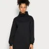 Rabatt 👍 Even&Odd Damen Casual Sweat Collar Winter Mini 😍 Dress - Freizeitkleid - Black ⭐ -Even Od Verkaufe 088e06ad86c34847ac6a0e6135086a83
