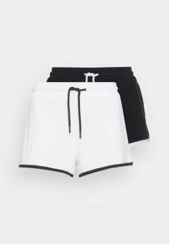 Auslauf ⭐ Even&Odd Damen 2 PACK - Shorts - Black/white 🔔 -Even Od Verkaufe 096308b5355046e38ab300b55c7d17e7