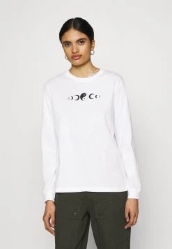 Bestpreis ✔️ Even&Odd Damen Langarmshirt - White ⌛