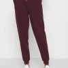 Angebote 😉 Even&Odd Damen Regular Fit Jogger With Contrast - Jogginghose - Dark Red 🔔
