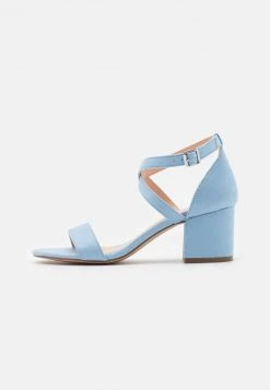 Auslauf 👏 Even&Odd Damen Riemensandalette - Light Blue ⭐ -Even Od Verkaufe 0bb02096a3cd481e90f92c094a931bfc