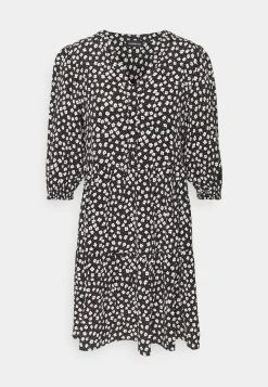 Brandneu 🥰 Even&Odd Damen Blusenkleid - Black/white 🎉 -Even Od Verkaufe 0cb373d85506474a9d842fc8089d87df