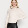 Bestes Angebot ❤️ Even&Odd HALF ZIP JUMPER - Strickpullover - Beige | Damen ✨ -Even Od Verkaufe 0d6cb43f8cda4abd95056286d0697290