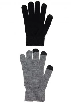 Coupon 🤩 Even&Odd Damen 2 PACK - Fingerhandschuh - Black/grey 🎉 -Even Od Verkaufe 0fecf6b45c4b4363a4a2e43c6dec6954