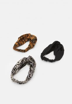 Großhandel 👍 Even&Odd Damen 3 PACK - Haar-Styling-Accessoires - Black/brown/mustard Yellow 🎁 -Even Od Verkaufe 102c1b0f8fcb48409ec4f438c62b592f