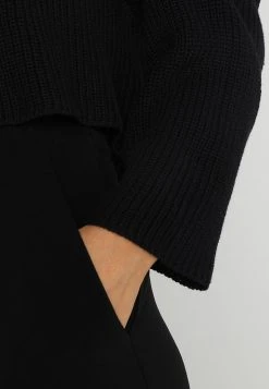 Am billigsten 🎁 Even&Odd Damen CROPPED JUMPER - Strickpullover - Black 🔔 -Even Od Verkaufe 10716b29e3fd4dcd813ae28c5b6486e3