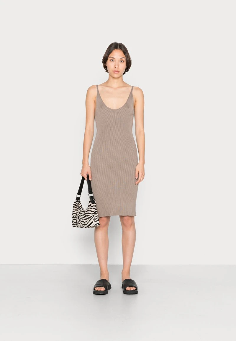 Bester Verkauf 🎁 Even&Odd Damen Strickkleid - Taupe ⌛ 4 Bester Verkauf 🎁 Even&Odd Damen Strickkleid - Taupe ⌛ – Bild 2