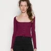 Neu 🛒 Even&Odd Damen Langarmshirt - Purple ✔️ -Even Od Verkaufe 1256b4293380431c9b429be42df24dd8