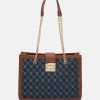 Am billigsten ❤️ Even&Odd Handtasche - Blue/cognac | Damen ⭐ -Even Od Verkaufe 1460a9942ed640ef99fc18965dd5826d