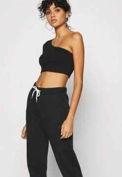 Bestes Angebot 🌟 Even&Odd Damen Regular Fit Jogger With Contrast - Jogginghose - Black 🔔 -Even Od Verkaufe 15e7794759944ee882d84813efebd177