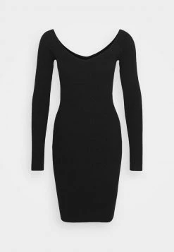 Am billigsten 👍 Even&Odd Damen Strickkleid - Black ⭐ -Even Od Verkaufe 16bb9e0a1f4749ae9fada3cfe6569574