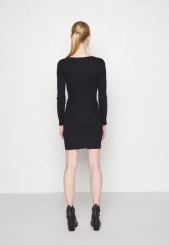 Angebote 😉 Even&Odd Damen Strickkleid - Black 🎉 -Even Od Verkaufe 184c69b8004842ceb630c66efb38b000