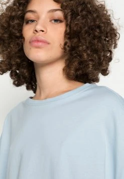 Bestpreis ⌛ Even&Odd Damen T-Shirt Basic - Light Blue 🌟 -Even Od Verkaufe 19dcdfad019d43cfbfb389697115955a