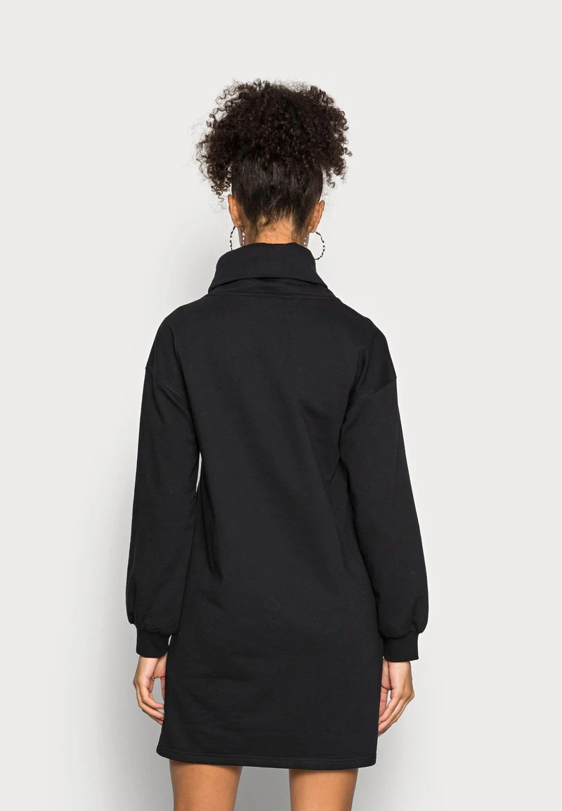 Rabatt 👍 Even&Odd Damen Casual Sweat Collar Winter Mini 😍 Dress - Freizeitkleid - Black ⭐ 5 Rabatt 👍 Even&Odd Damen Casual Sweat Collar Winter Mini 😍 Dress - Freizeitkleid - Black ⭐ – Bild 3