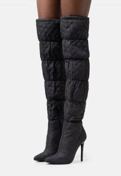 Auslauf 😀 Even&Odd Damen Overknees - Black ❤️