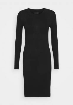 Besorgen ✔️ Even&Odd Damen Knit Mini Wide Rib Basic ✨ Dress - Etuikleid - Black 🥰 -Even Od Verkaufe 1bbca2b12e034cee8d93e01c4e0985b9