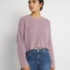 Rabatt 👍 Even&Odd Damen CROPPED JUMPER - Strickpullover - Lilac ⌛ -Even Od Verkaufe 1c7ab21e0031492182f91681b2d4ff7e