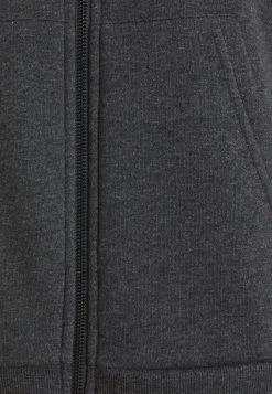 Rabatt 🧨 Even&Odd Damen OVERSIZED HOODED ZIP JACKET - Sweatjacke - Mottled Dark Grey ⭐ -Even Od Verkaufe 1f9ec03946e04067a05f2034b4fd751c