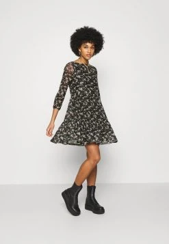 Budget ✨ Even&Odd Damen Freizeitkleid - Black/multi-coloured 🧨 -Even Od Verkaufe 216b9f73c9ef4d3e81700645a00862a7