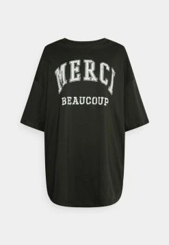 Top 10 🔥 Even&Odd T-Shirt Print - Anthracite | Damen ❤️