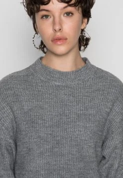 Am billigsten 🔔 Even&Odd Damen BAT SHAPE MOCK NECK SHORTER - Strickpullover - Mottled Grey ✔️ 11 Am billigsten 🔔 Even&Odd Damen BAT SHAPE MOCK NECK SHORTER - Strickpullover - Mottled Grey ✔️ -Even Od Verkaufe 2359c3d902234ba290a17d294f096b25