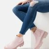 Auslauf 🎁 Even&Odd Damen Plateaustiefelette - Light Pink 🎁