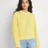 Rabatt ❤️ Even&Odd VOLUME SLEEVE JUMPER - Strickpullover - Light Yellow | Damen 🥰 -Even Od Verkaufe 255fb8aa11ba4481a605247772f6d93a