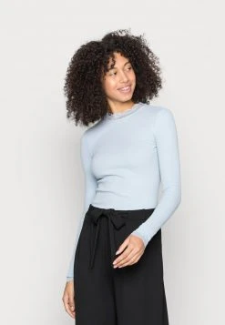 Aktion ⭐ Even&Odd Langarmshirt - Light Blue | Damen ⌛