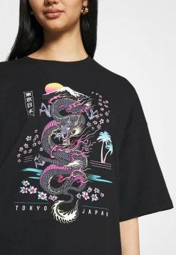 Besorgen 🔥 Even&Odd Damen T-Shirt Print - Black ❤️ -Even Od Verkaufe 25c22403e9004d9ea68516ce25e73161