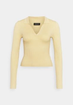Schlussverkauf 🤩 Even&Odd Damen Strickpullover - Light Yellow 😍