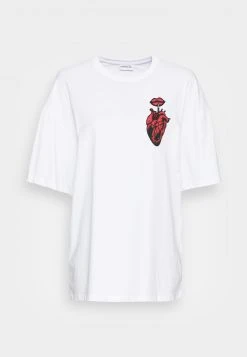 Neu ⭐ Even&Odd Damen T-Shirt Print - White 👏 -Even Od Verkaufe 2763efaddaf94c36a96975e887129b7c