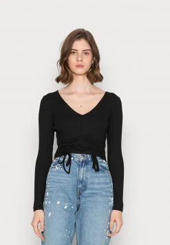 Bester Verkauf ✨ Even&Odd Damen Langarmshirt - Black ✨