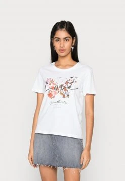 Bester Verkauf 💯 Even&Odd Damen T-Shirt Print - White ✔️