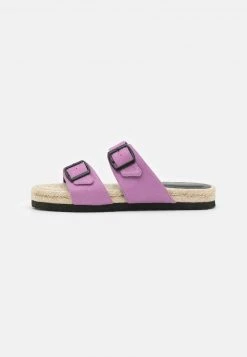 Bestpreis ⌛ Even&Odd Damen Pantolette Flach - Lilac 🌟