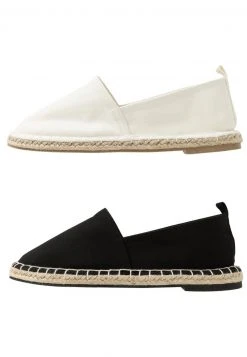 Angebote 😍 Even&Odd Damen 2 PACK - Espadrille - Black/white ❤️ -Even Od Verkaufe 3092cb8fd48e46659ce1c79a41d5f828