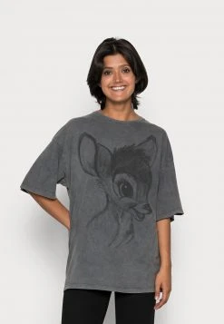 Aktion 🤩 Even&Odd Damen T-Shirt Print - Black ✨