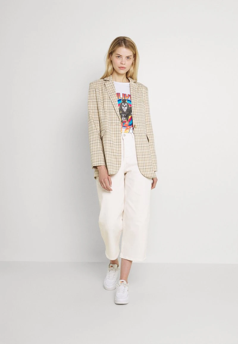 Budget 👏 Even&Odd Wide Leg Cropped Jeans - Jeans Straight Leg - White | Damen 👏 4 Budget 👏 Even&Odd Wide Leg Cropped Jeans - Jeans Straight Leg - White | Damen 👏 – Bild 2